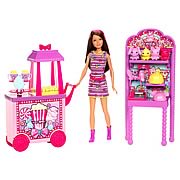 Barbie Sisters Popcorn and Souvenirs Doll Set